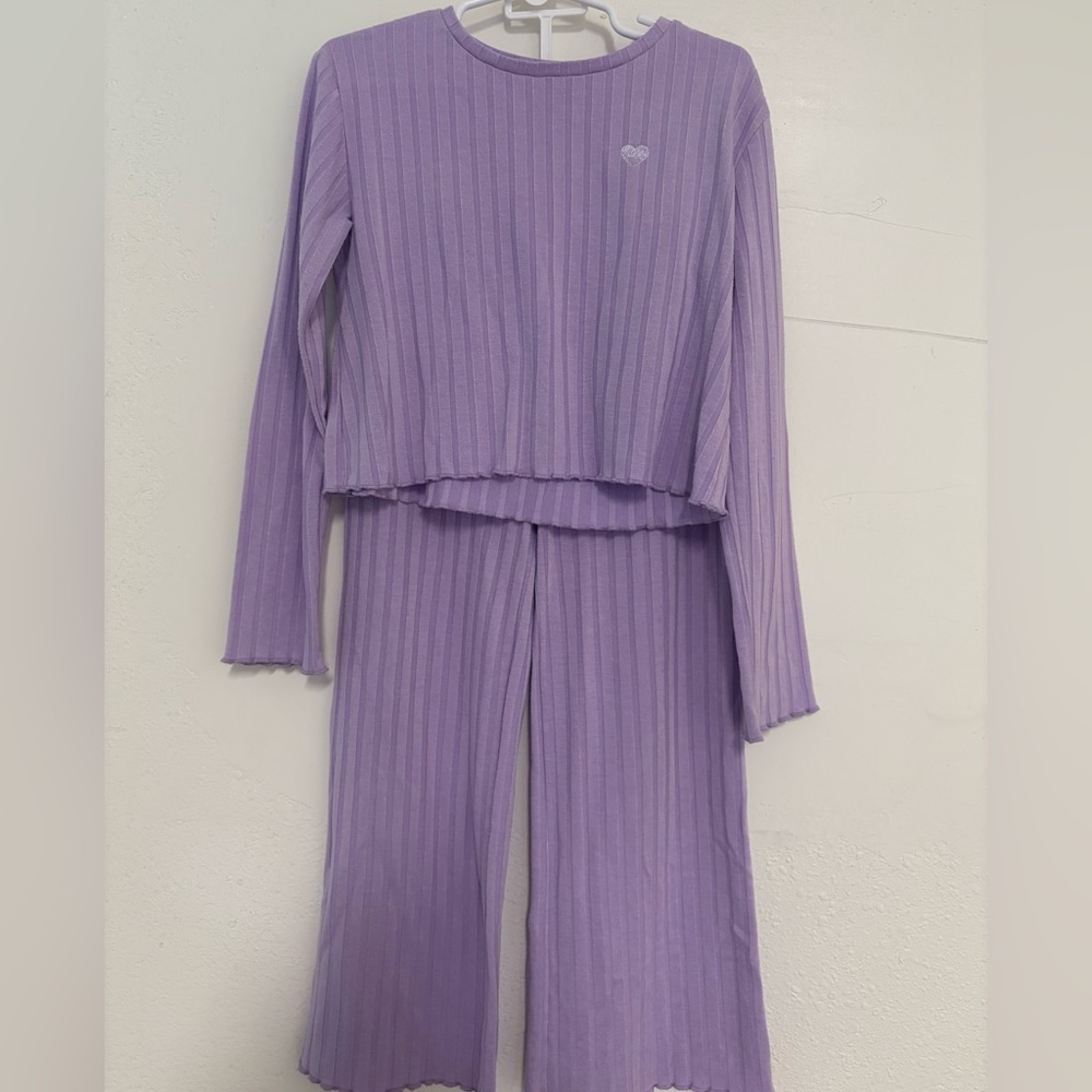 Girl 6 Garanimals Lavender Ribbed Lounge SET 💜